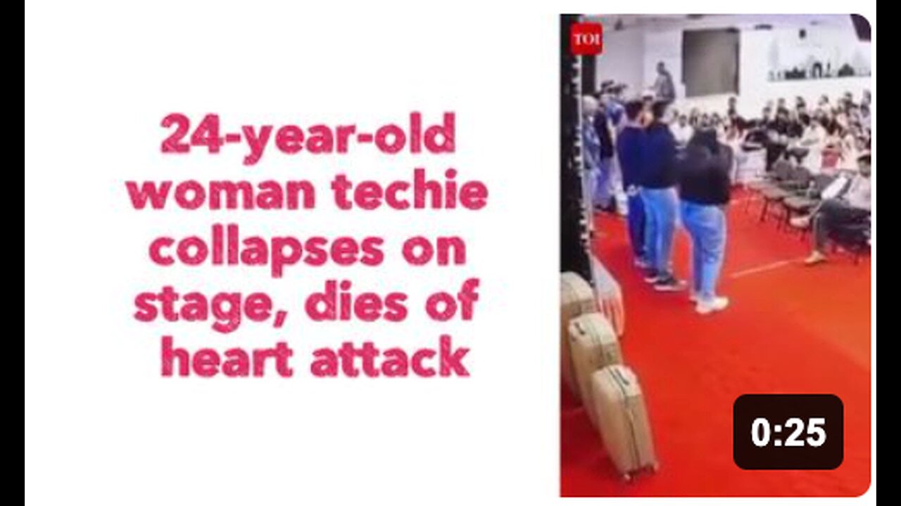 24-year-old woman techie collapses on stage, dies of heart attack
