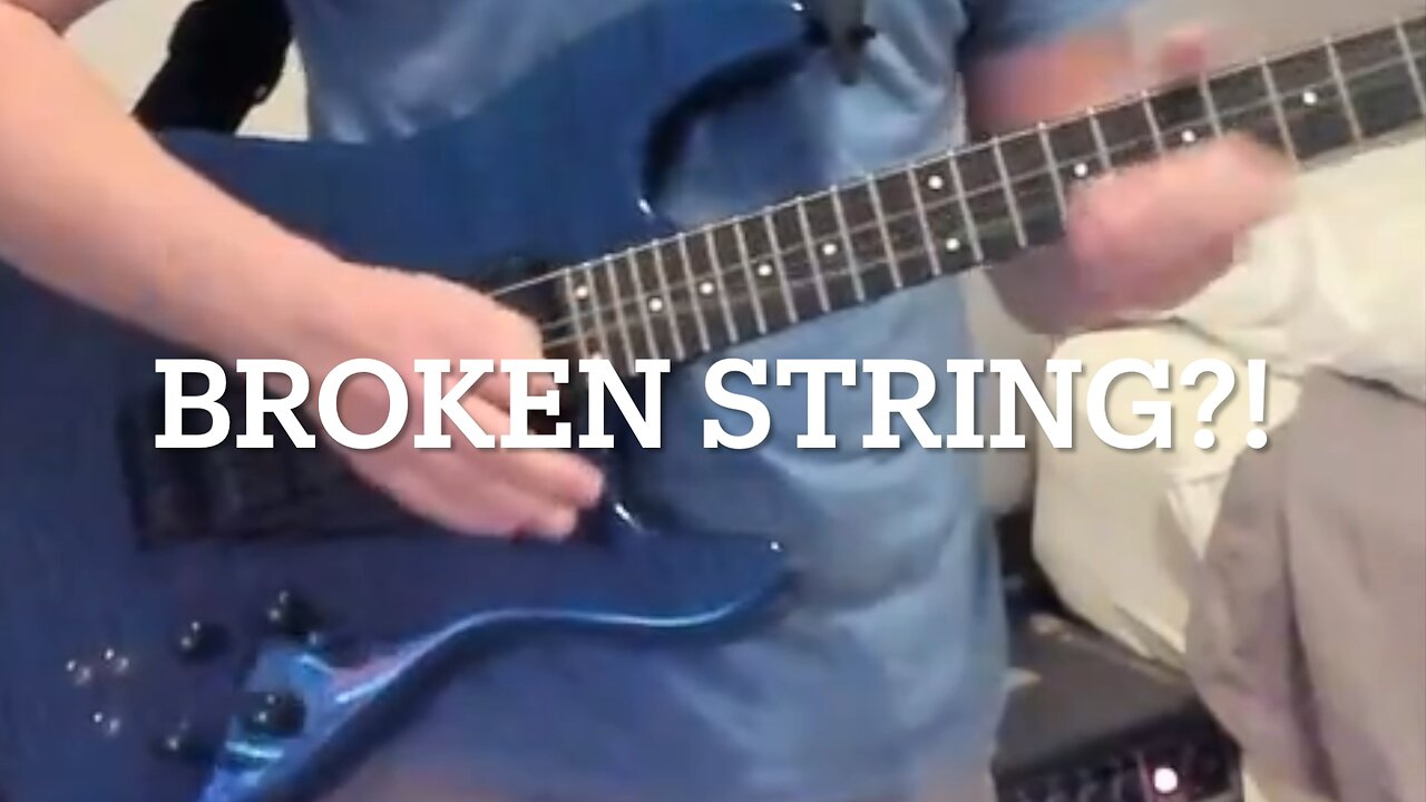 I Broke a String During My Livestream! 😧