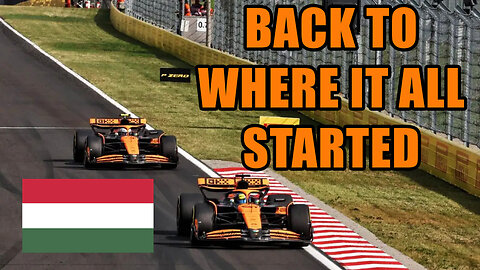 McLaren Drivers Oscar and Lando HEATING UP at Hungarian Grand Prix