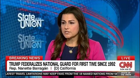 Rep Nanette Barragan Is Concerned National Guard Bringing Safety