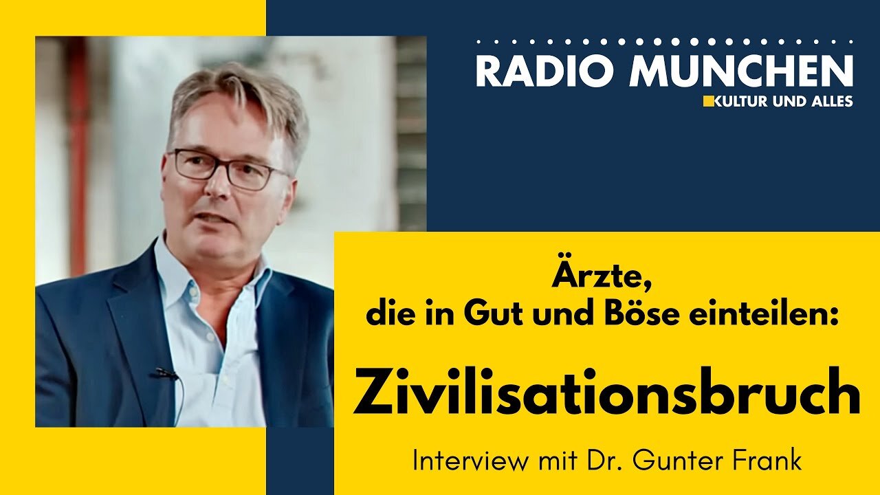 Zivilisationsbruch: Ärzte, die in Gut und Böse einteilen - ein Interview mit Dr. Gunter Frank