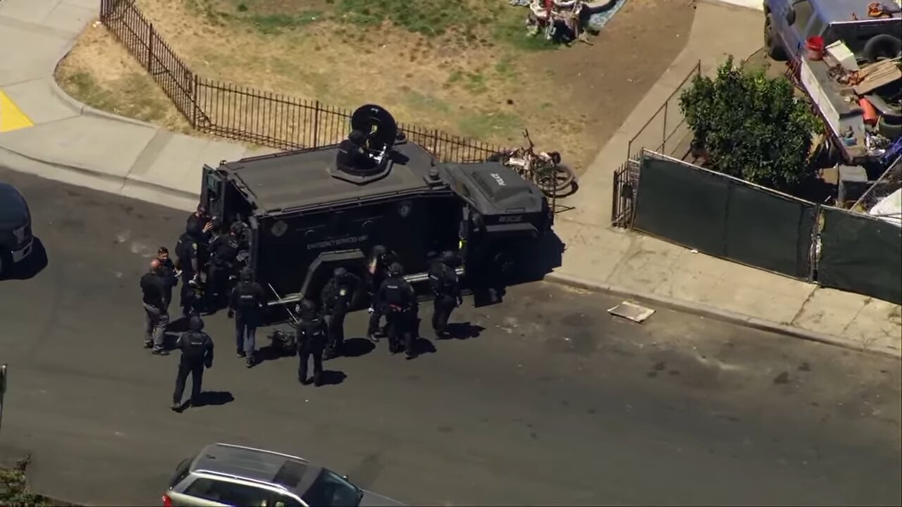 BREAKING: SWAT Team Swarms Oakland Residence — Ongoing Standoff