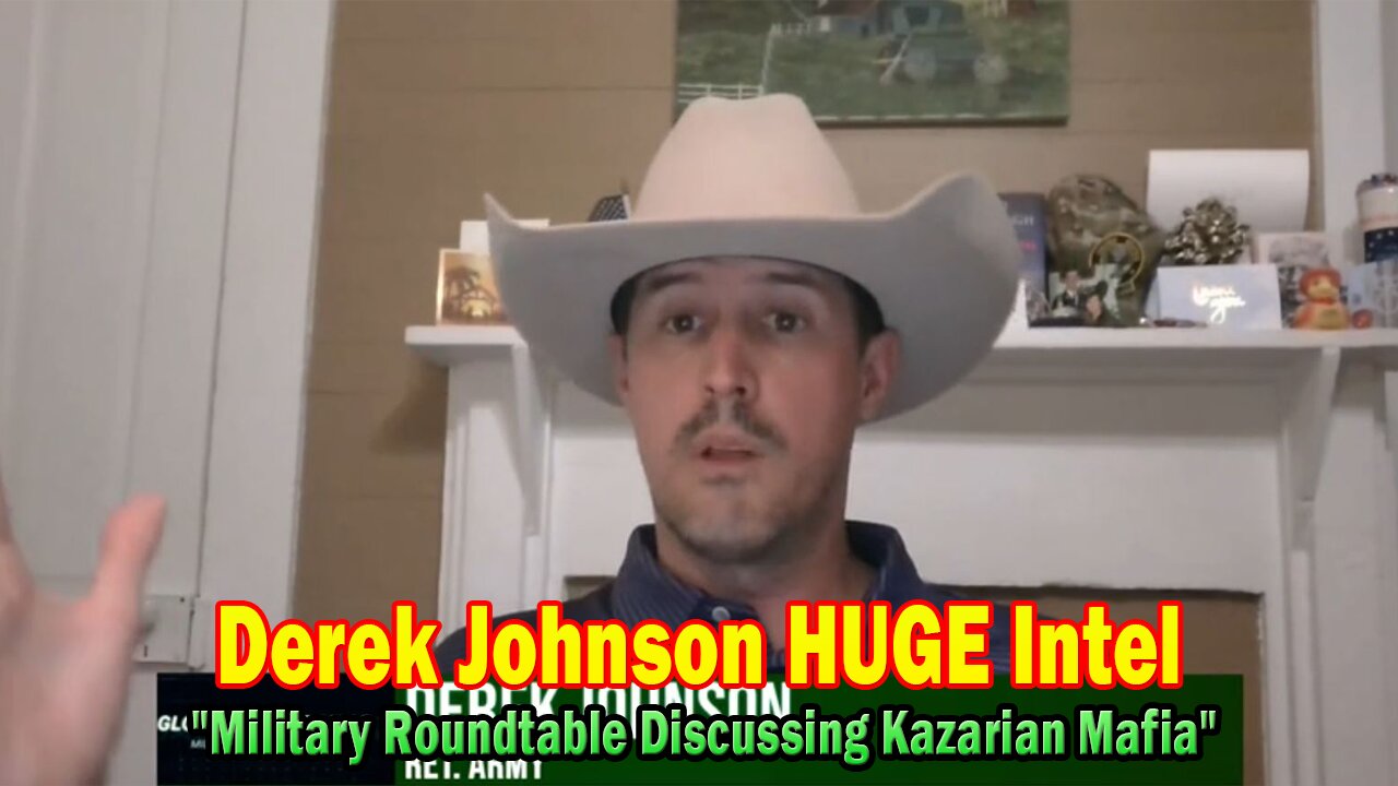 Derek Johnson, John Michael Chambers & Riccardo Bosi HUGE Intel Mar 27: "Military Roundtable Discussing Kazarian Mafia"