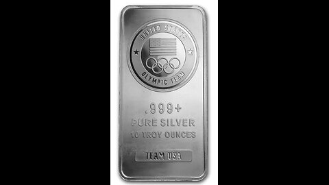 10oz Team USA Olympic Silver Bar