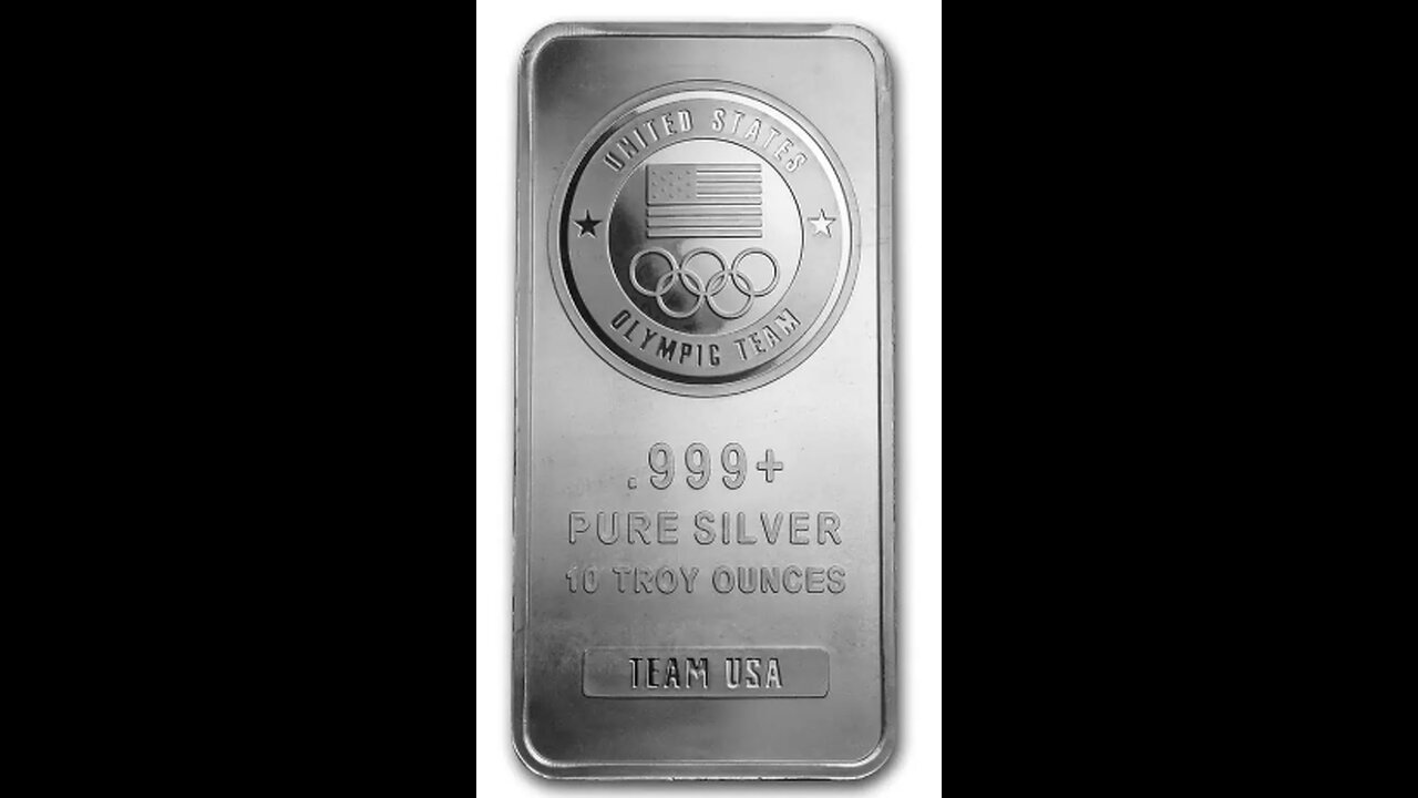 10oz Team USA Olympic Silver Bar