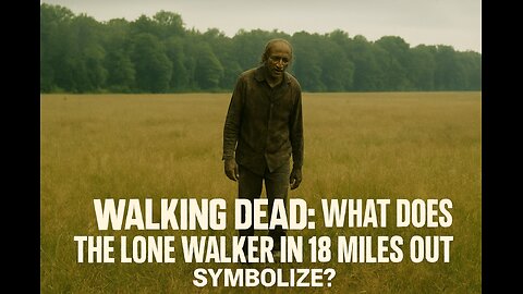 WALKING DEAD: WHAT THE LONE WALKER SYMBOLIZES in 18 MILES OUT