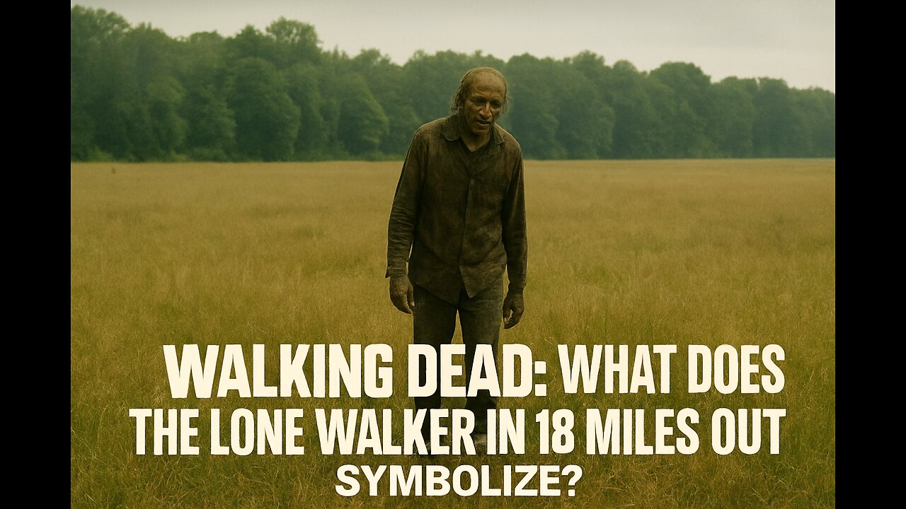 WALKING DEAD: WHAT THE LONE WALKER SYMBOLIZES in 18 MILES OUT