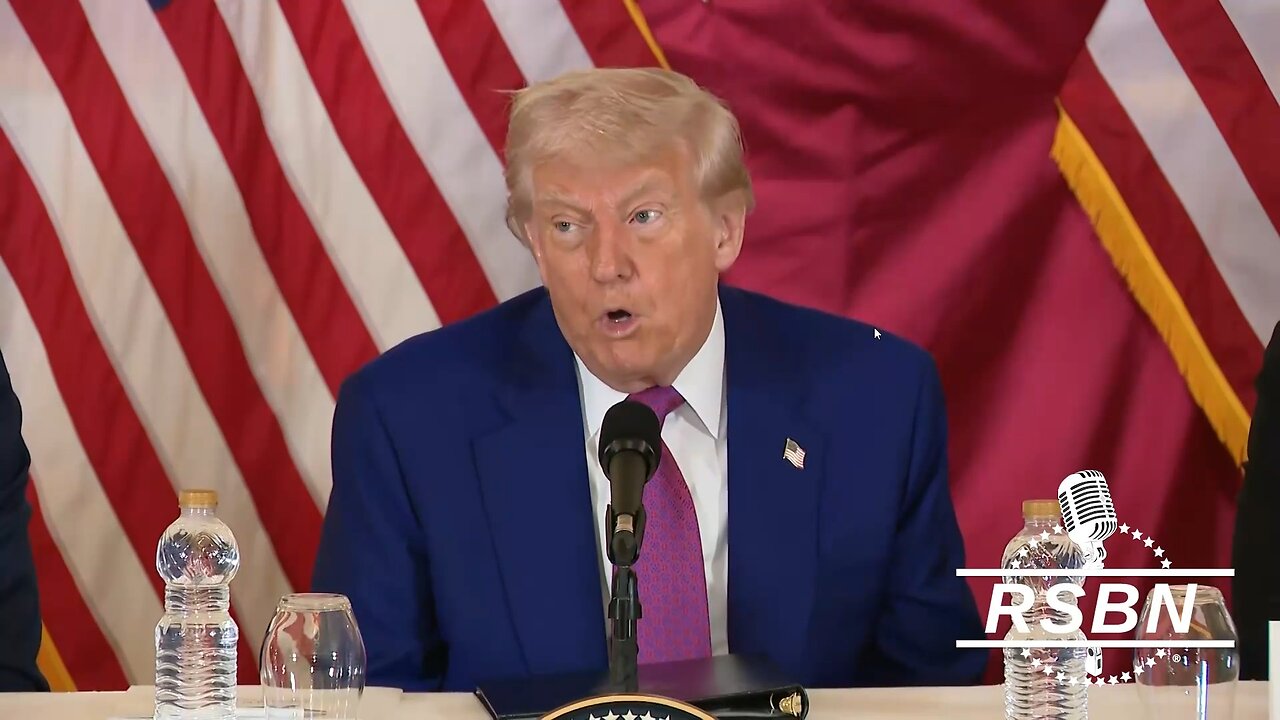 WATCH: President Trump gives Summary of Gulf Trip at Breakfast with Business Leaders in Qatar - 5/15/25