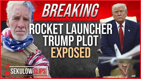 BREAKING: ROCKET LAUNCHER Trump Plot EXPOSED