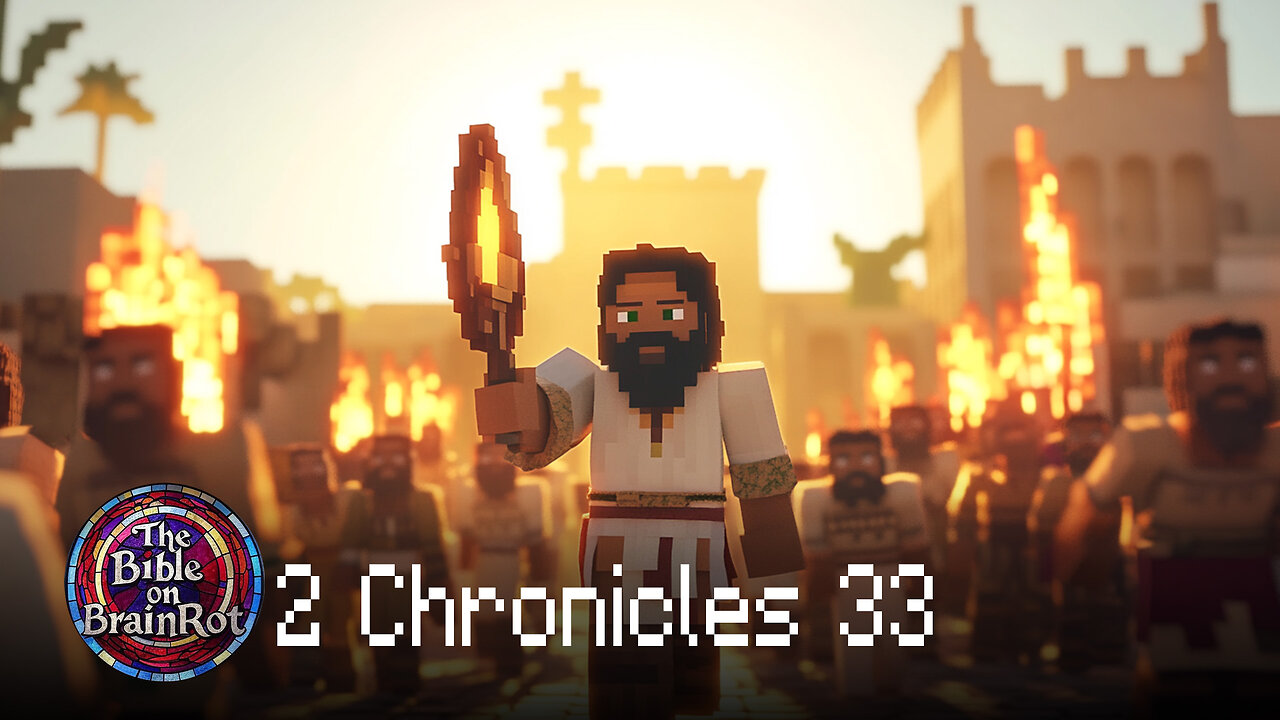 📖 2 Chronicles 33 – Manasseh’s Fall and Redemption | The Bible on BrainRot