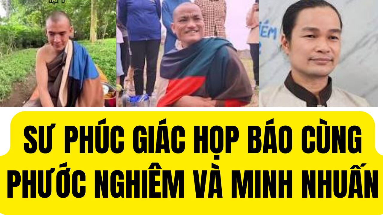 SƯ PHÚC GIÁC HỌP YOUTUBER CÙNG PHƯỚC NGHIÊM VÀ SƯ MINH NHUẬN VỀ ₫OÀN THẦY MINH TUỆ