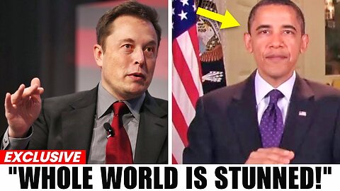 Elon Musk Just EXPOSED Obama...