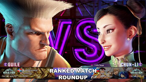 Kuya Kalbo SF6 Ranked Match Roundup. Chun Li Master Rank [Hori Fight Stick]