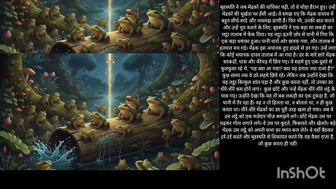 hindi stories mendak or saras ki kahani