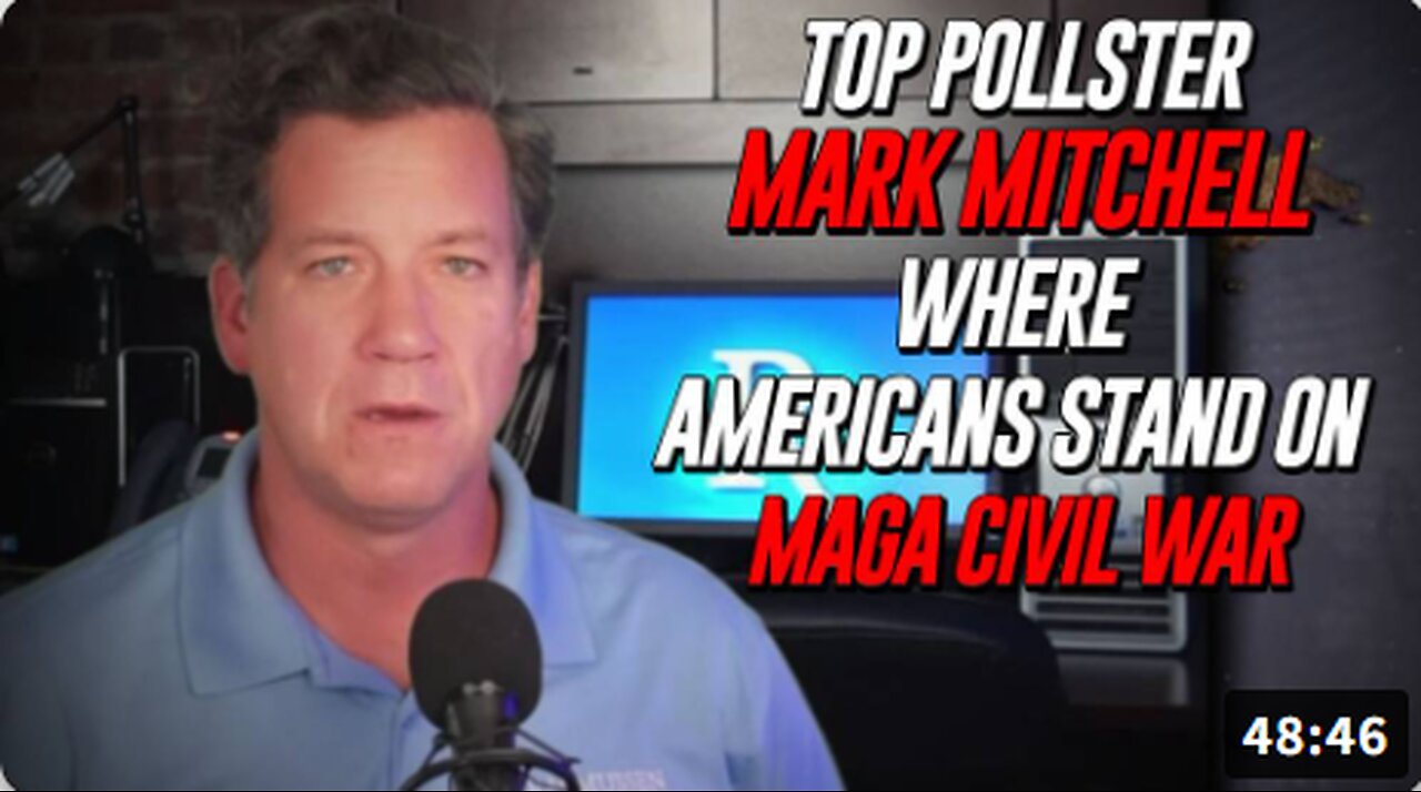 EXCLUSIVE: Top Pollster Mark Mitchell Of Rasmussen Reports Shows Where Americans Stand On The MAGA Civil War That Has Erupted
