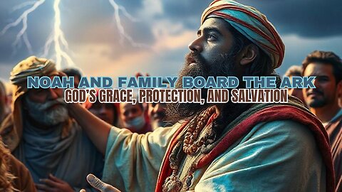 Noah and Family Board the Ark