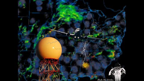 Wednesday, June 25, 2025. “This Is Not Rain: Radar Catches EM Pulse Over Alabama” “Weather Weapon