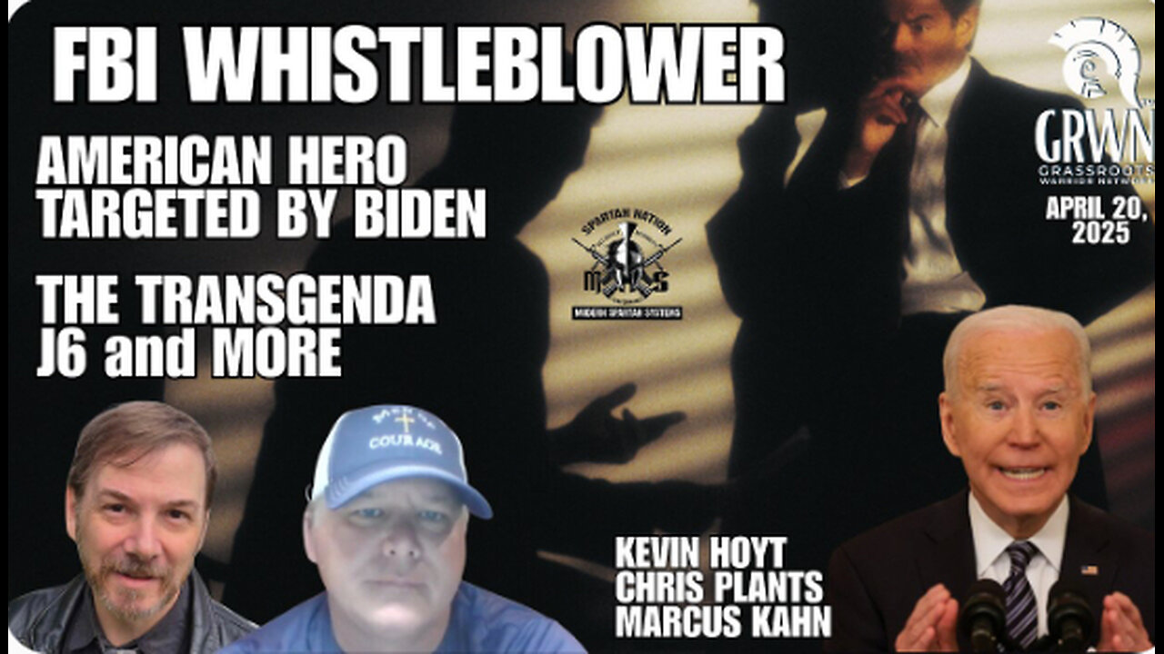 FBI insider, the trans agenda, J6 and so much more, thrown away by Biden