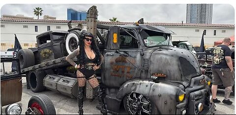 🔥 RAT CITY RUKKUS 2025 - HUGE RAT ROD SHOW - LAS VEGAS, NEVADA - WELDER UP - STEVE DARNELL