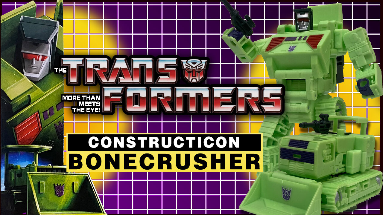 Bonecrusher - The Transformers The Movie - Studio Series - Unboxing & Review