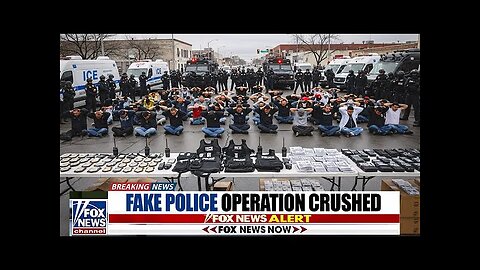 ICE BUSTS Cartel's FAKE POLICE Operation - Criminals Impersonating Law Enforcement