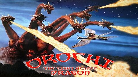 OROCHI, THE EIGHT-HEADED DRAGON 1994 Giant 8-Headed Hydra Ravages Japan FULL MOVIE HD & W/S