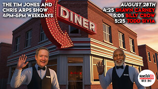 The Tim Jones and Chris Arps Show 08.28.2025 Shawn Carney | Billy Crow | Todd Sivia