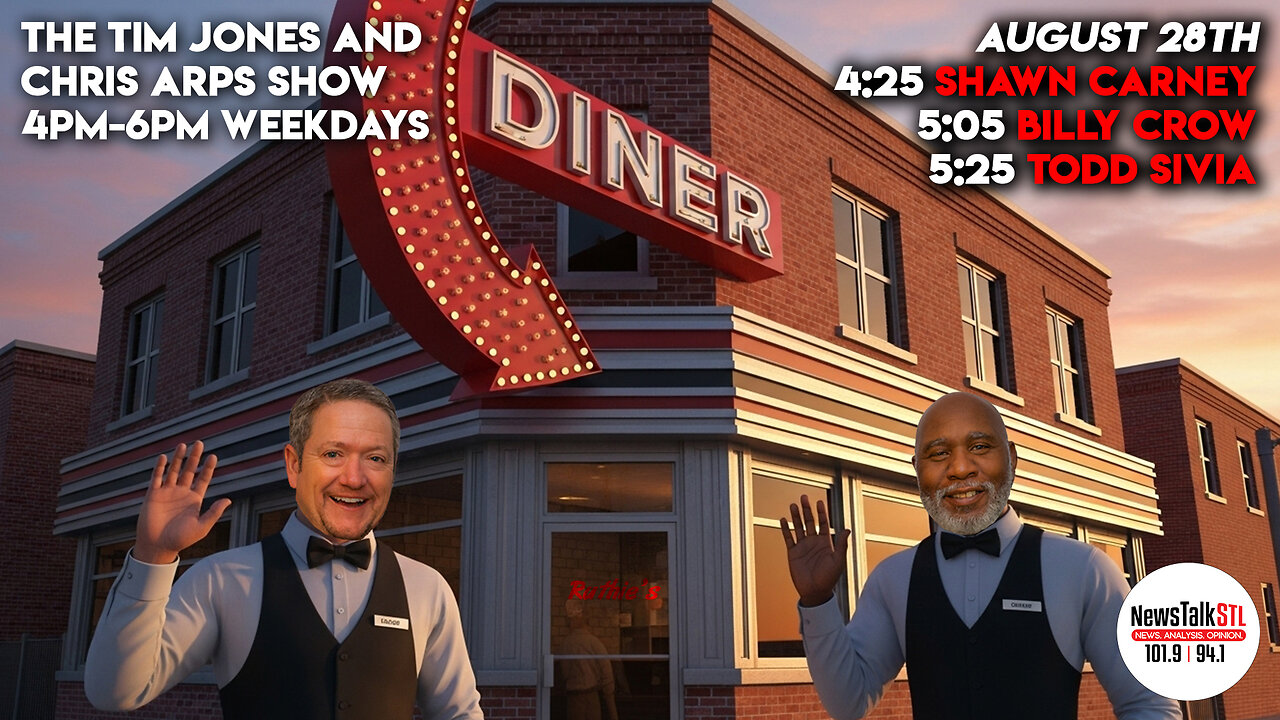 The Tim Jones and Chris Arps Show 08.28.2025 Shawn Carney | Billy Crow | Todd Sivia