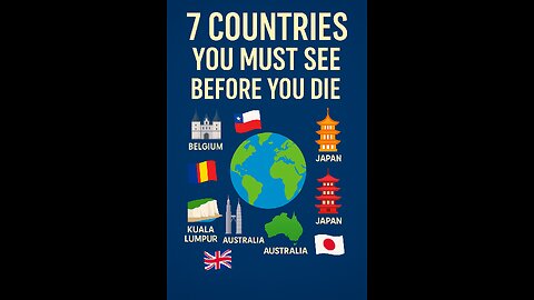 7 Countries You Must See Before You Die 🌍 | EPIC World Travel Series