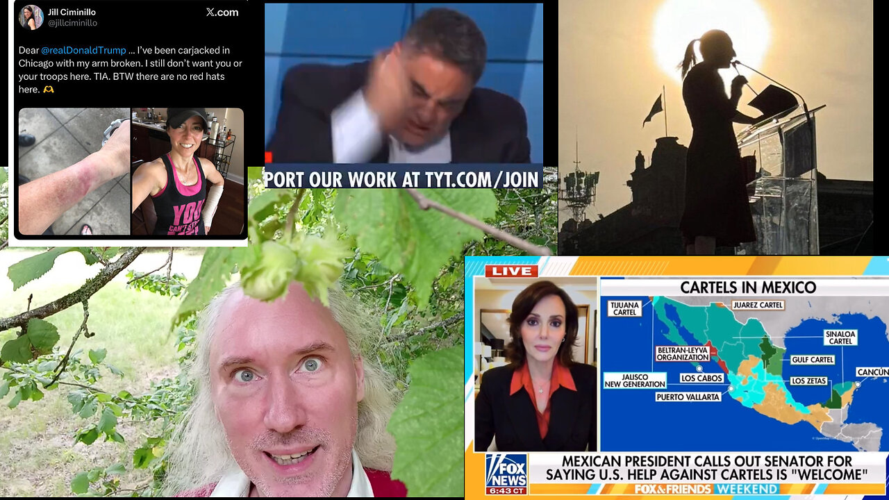 Pesticide ivermectin? Israel will genocide all. Sheinbaum's narcostate. Relations destroyed by psyop