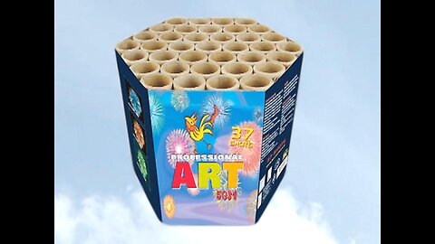 BKV - Professional Art 5031 - 37 Schots Vuurwerk Cake