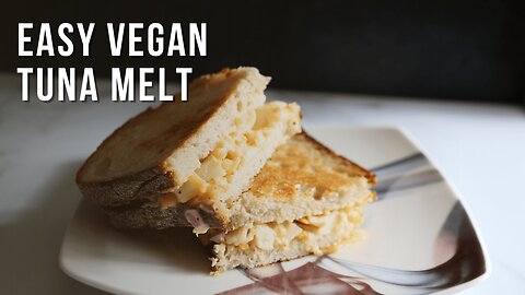 Tasty Vegan Tuna Melt