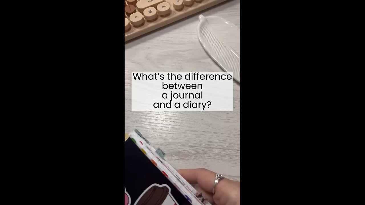 What’s the difference between a journal and a diary