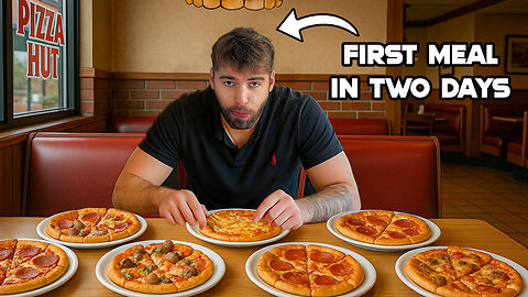 Trying To Win Against Pizza Hut's 'All You Can Eat' Buffet