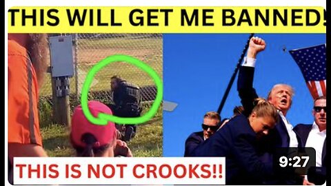 "New Evidence Shows Trump Rally Shooter is Not a Criminal!"