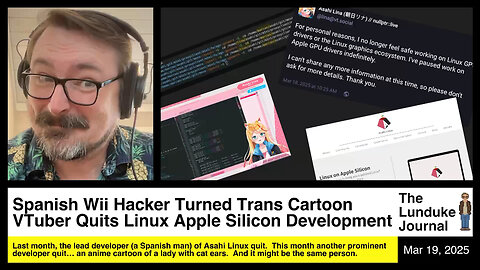 Spanish Wii Hacker Turned Trans Cartoon VTuber Quits Linux Apple Silicon Development