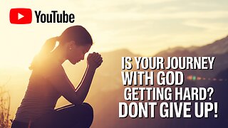 🔥 YOUR JOURNEY WITH GOD GETTING HARD? ✝️ DON'T GIVE UP NOW! (THIS IS WHY) ⚠️ #FaithTested #Spiritual