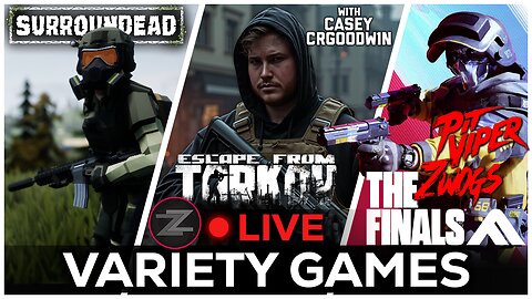 🔴LIVE IN 1440p! - EFT w/ Friends, Arena Breakout, Horror Games, The Finals, & More! - Come Hang Out!