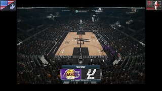 Basket Hoops 2025-2026: Game #25 [Los Angeles Lakers at San Antonio Spurs]