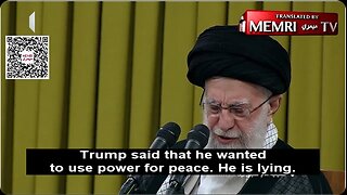 Ali Khamenei: Trump Is Lying and His Statements Are Not Worth a Response