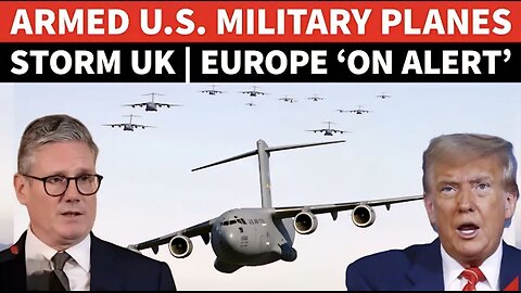 Heavily ARMED US Hellbirds Storm UK; 11 Globemasters, 2 Ghostriders Roar | Greenland Capture Next?