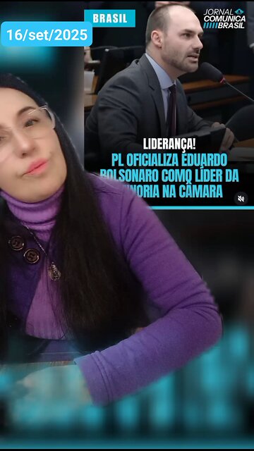 PL oficializa Eduardo lider da minoria na camara