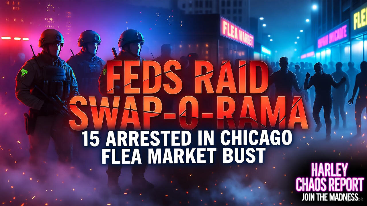 FEDS RAID SWAP-O-RAMA: 15 Arrested in Chicago Flea Market Bust 🔥