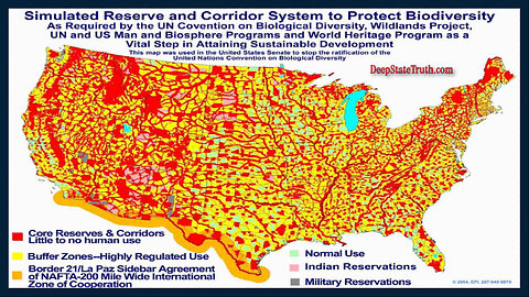🏞️ 'The Wildlands Project' 🏞 The UN's Plan To Control & Depopulate by Forcing Us Off 75% Of All The Land