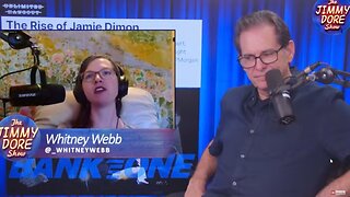 Jamie Dimon, Head of J P Morgan, Connected To Epstein - Whitney Webb w/ Jimmy Dore