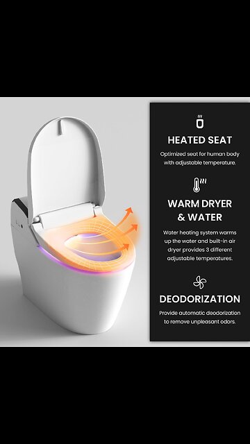 VOVO STYLEMENT TCB-8100N Smart Bidet Toilet for bathrooms