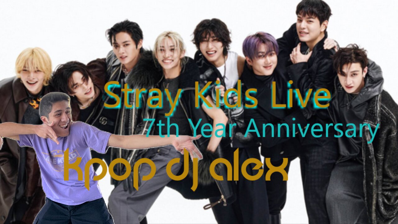 Stray Kids K-Pop 7th Year Anniversary 2hours Live Music Mix - DJ Alex