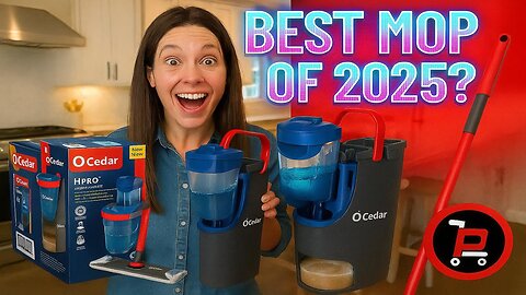 This Mop is a Game Changer! O Cedar H2prO Flat Mop System Review