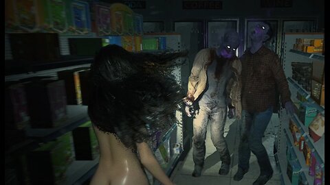Resident Evil 2 remake. Nude wet Ada Ryona
