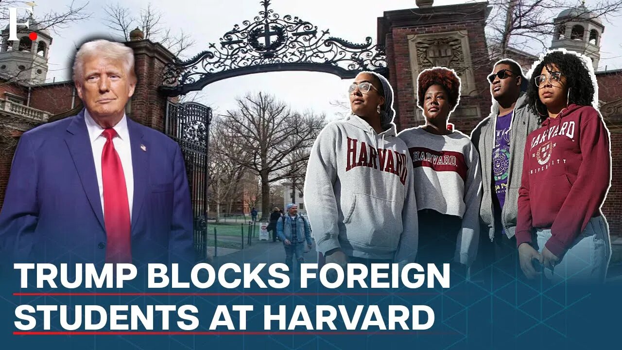 Trump Administration Bars Harvard University from Enrolling International Students _ N18G